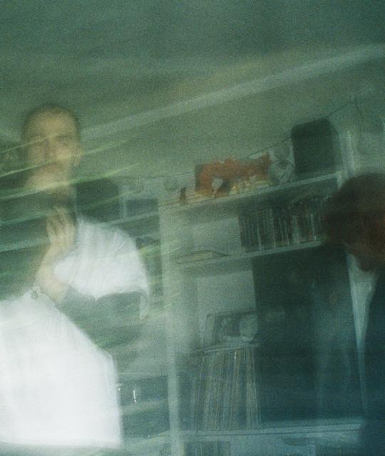 a blue room